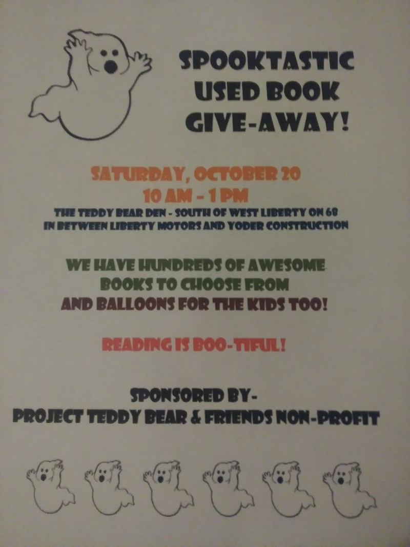 Project Teddy Bear Used Book Giveaway