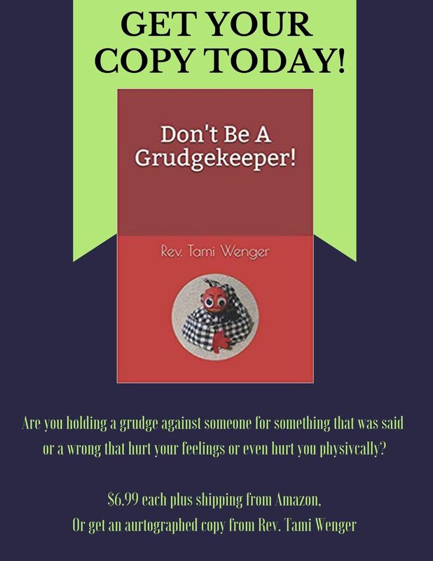 Don't be a Grudge Keeper book
