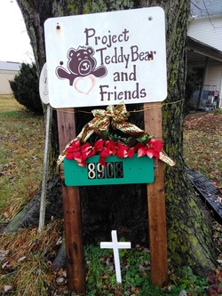 Project Teddy Bear Christmas decoration