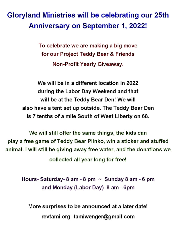 Project Teddy Bear at West Liberty Labor Day Festival 2022