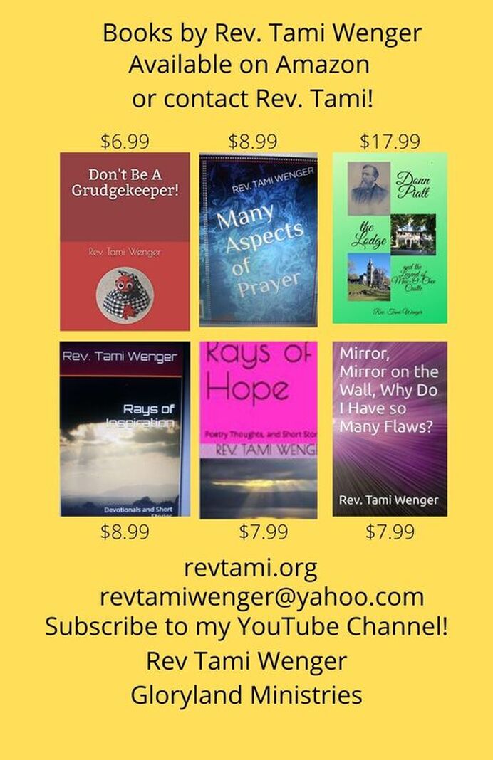 Books by Author Rev. Tami Wenger