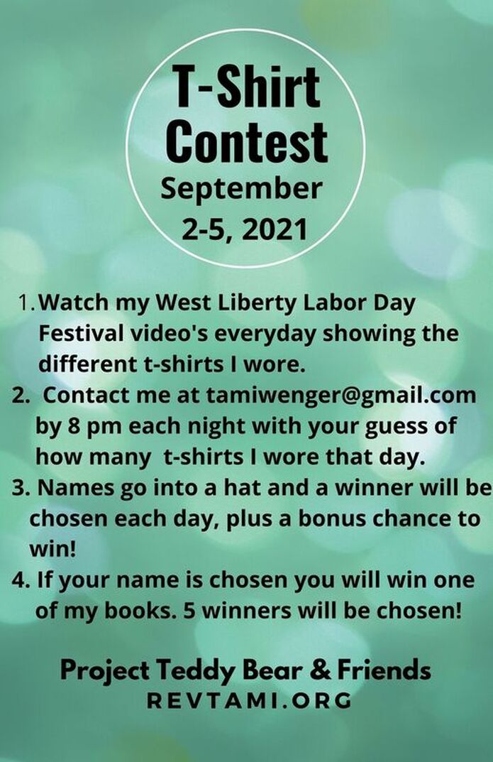 West Liberty Labor Day Festival T-Shirt Contest
